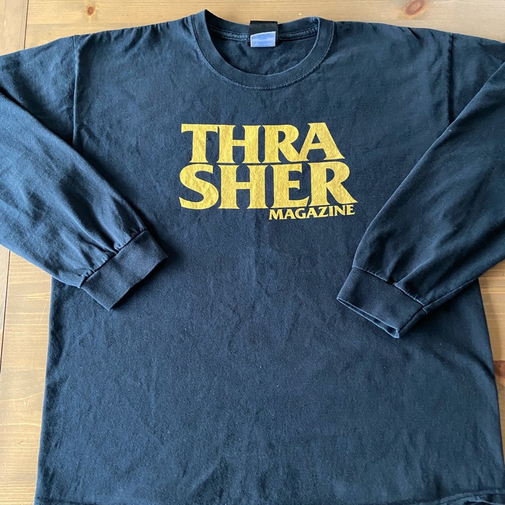 Vintage Thrasher Long-sleeve T shirt